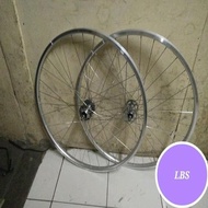 READY WHEEL SET ARAYA AR-713 700C BRAKELINE SILVER L WHEELSET ARAYA