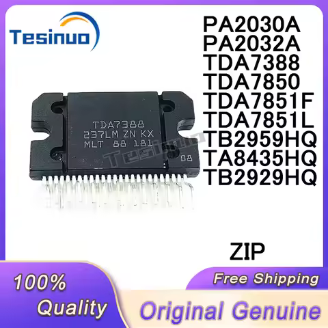 2/PCS New Original TDA7388 TDA7850 TDA7851L TDA7851F PA2030A PA2032A TB2929HQ TB2959HQ TA8435HQ ZIP