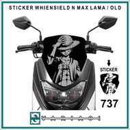 OLD N MAX VISOR STICKER - OLD VARIATION 737 - 744