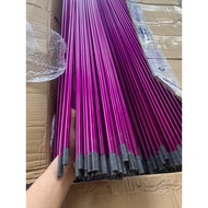 - Purple carbon slats to make kites 85cm- 1m1 & 1m25 & 1m4