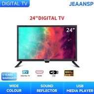 JEAANSP 24 Inch Full HD LED + Smart TV BOX &amp; Free Wall Bracket LED-24T2 Built-in MYTV（DVB-T2 ）