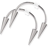 [Attic Piercing] Vampire spike smiley