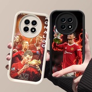 HK-57 FC Ronaldo Shockproof Casing for Black and White Silicone Realme Narzo C65 12X 12 70Pro5G 70 1