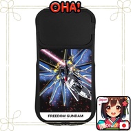 Gourmandise Mobile Suit Gundam SEED Hybrid Glass Case for iPhone 14 / 14 Pro / 13 / 13 Pro / 12 / 12