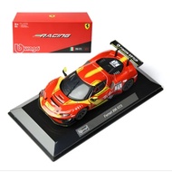 Bburago 1:43 scale diecast model of a Ferrari 296 GT3 from 2023. 