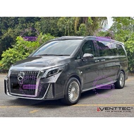 Mercedes Vito / Metris / Valente / V-Class / EQV W447 2014-2024 Venttec Door Visor Deflectors
