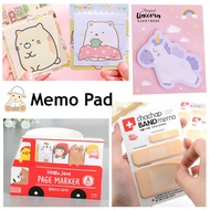 Stationery / Cartoon / Memo Pad / Sticky Notes / Birthday / Door Gift / Christmas Gift