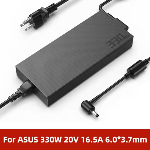 330W 20V 16.5A Laptop Charger For Asus Rog Strix Scar17 18 Zephyrus-Duo-16 G733PY G733CX G834JY A21-