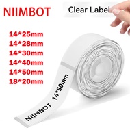 Niimbot D11 / D110 / D101 Transparent Label Paper Label sticker Name Sticker Kindergarten Student Na