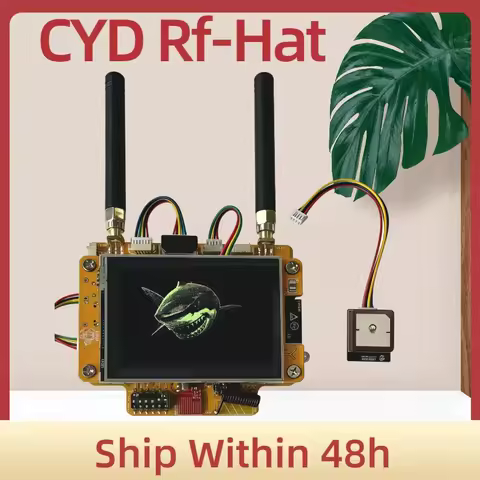 NM-RF-Hat Companion Hat Multi-Band RF for CYD Bruce ESP32-2432S028 IR TX/RX nRF24 PN532 CC1101 433M 