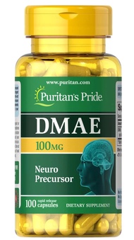 There is a small ticket DMAE capsules 100 imported from the United States Puritan's Pride in stock