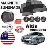 Toyota Altis 2008-2013 Epic Magnetic Sunshade  (4pcs) Accessories Automotive