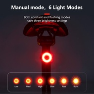 BOLANY Bicycle Light USB Charging Taillight Safety Night Riding Warning Road Mountain Bike Accessories BL03 Smart Taillight