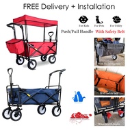 [FREE Delivery + Install] Pet Stroller Dog Stroller Travel Stroller Baby Stroller Dog Cat Pet