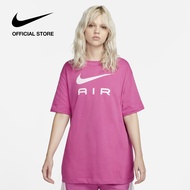 Nike Womens Air Tee - Cosmic Fuchsia ไนกี้ เสื้อยืดผู้หญิ Air - สีคอสมิคฟิวเซีย