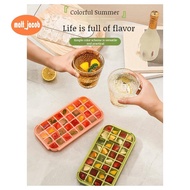 Ice Storage Box Mold Large Ice Tray Ice Box Large Storage Box Orange