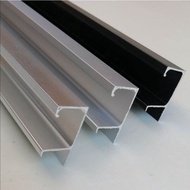 2pcs aluminum type c handle continous grab handle screw type 1.5meters
