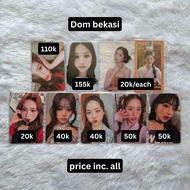 Photocard pc loona artms heejin k pob dmm dear my muse hash