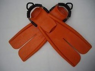 Apollo bio-fin 阿波羅海霸王蛙鞋 (橙色)日本原廠彈簧後弓