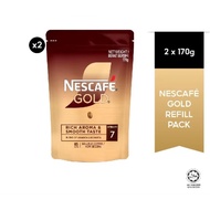 [NEW PACK] NESCAFE GOLD Refill 2 x 170g(twin pack) NESCAFE GOLD Coffee Refill 170g Bundle of 2