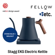 Fellow Stagg EKG Electric Pour Over Kettle 0.9L (Stone Blue + Walnut)