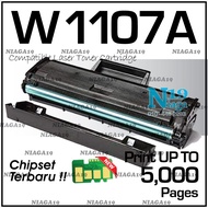 Compatible to HP W1107A HP107A HP Laserjet 107A 107W MFP 135a 135w MFP 137fnw W1107XL Laser INK