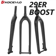 KOCEVLO Boost MTB Carbon Fork 27.5/29Er 110*15Mmdownhill Mountain Bike Rigid