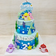 Baby Shark Cake/Birthday Cake/Customised Cake