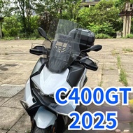 2025 New Style C400GT Motorcycle Modification Heightened Front Windshield, C400GT Dedicated Transpar