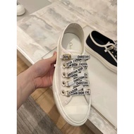 Big M Small Y in Italy Dior Dior 22 Spring Summer Presbyopia Low-Top Lace-Up Canvas Shoes Casual Whi