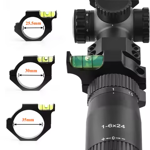 Scope Bubble Level Spirit Level For 25.4mm Pipe Diameter 30mm Pipe Diameter 35mm Gauge Ring Mount Ho