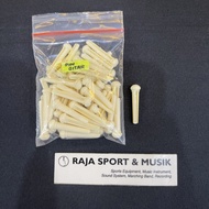 GUITAR STRING PIN IVORY - GUITAR ACCESSORIES - GUITAR ACCESSORIES PIN FOR GUITAR STRINGS