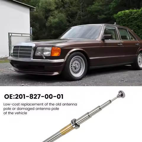 AM FM Transmitter Aerials Electric Antenna Mast Replacement For Mercedes For Benz W124 W126 W201 C10