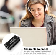 HDMI-to USB 2.0 Video Capture Card 1080P Live Streaming Device USB 2.0 Game Capture Card with No Del