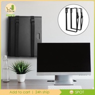 [Ihoce] Holder PC Wall Mount Bracket Adjustable Office Practical Desktop Computer Mount Under Desk P