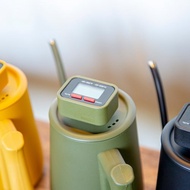 手沖壺附溫度計組/不鏽鋼/600ml/內刻度/含溫度計/9款顏色花紋