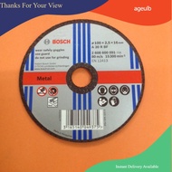 4" Bosch Cutting Disc. Mata Grinder Potong Besi Bosch