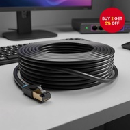 Vention Cat8 RJ45 Network Cable 10M 40Gbps 2000MHz High Speed Ethernet for Laptop Router WiFi PC LAN