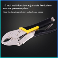 COD JIEWEI Tang Multifungsi Pliers Manual Pressure Round 10 Inch / tang buaya jepit lurus besar / ta