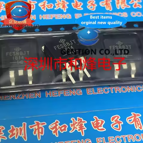 10PCS FESB8JT TO-263 600V 8A in stock 100% new and original