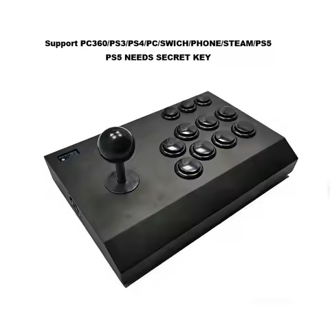 USB Wired Raspberry Pi Hitbox Arcade Controller Support PC360/Android/Switch/XBOX/ ONE/PS3/PS4/PS5 F