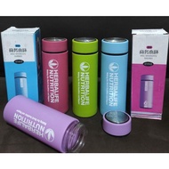 Herbalife layered glass bottles