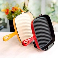 Cuisinart Square Cast Iron Grill Pan (22cm x 3cm high)