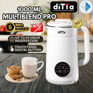 🔥FERSON🔥DITTA 1000ML MultiBlend Pro - Soy Blender Soy Milk Maker Machine with Heating Function Almon