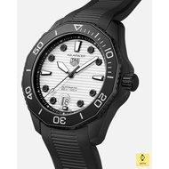 TAG Heuer AQUARACER PROFESSIONAL 300 WBP201D.FT6197 / Automatic / 43mm / Rubber Strap / White Black 