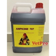 ORIGINAL Anpicine 707 5L Vitamin Ayam Antibiotic ( Ubat Ayam Ubat Haiwan ) Ubat Binatang , lembu , K