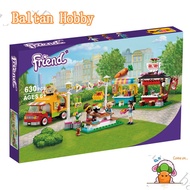 Baltan Toy HN3X Compatible with 41701 Street Food Market Building blocks EF3