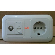 SK Data Cat5e + SK TV + S. Contact (non cp) PANASONIC