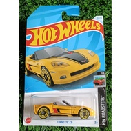 HW HOT WHEELS CORVETTE C6 YELLOW ROADSTERSHW