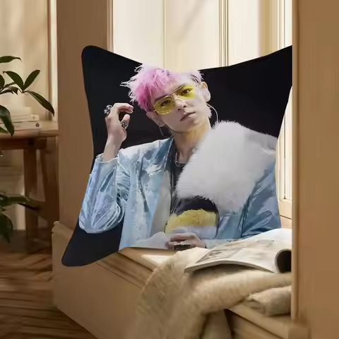 1PC C-choi Seung Hyun Cushion Cover Car Throw Pillow Case For Sofa Car Christmas Gift